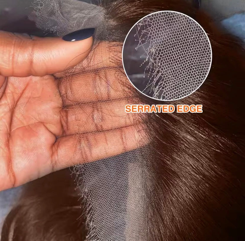 26 28 Chocolate Brown Body Wave Lace Front Wig Transparent 13x4 HD Lace Frontal Wigs Preplucked Colored Human Hair Wigs