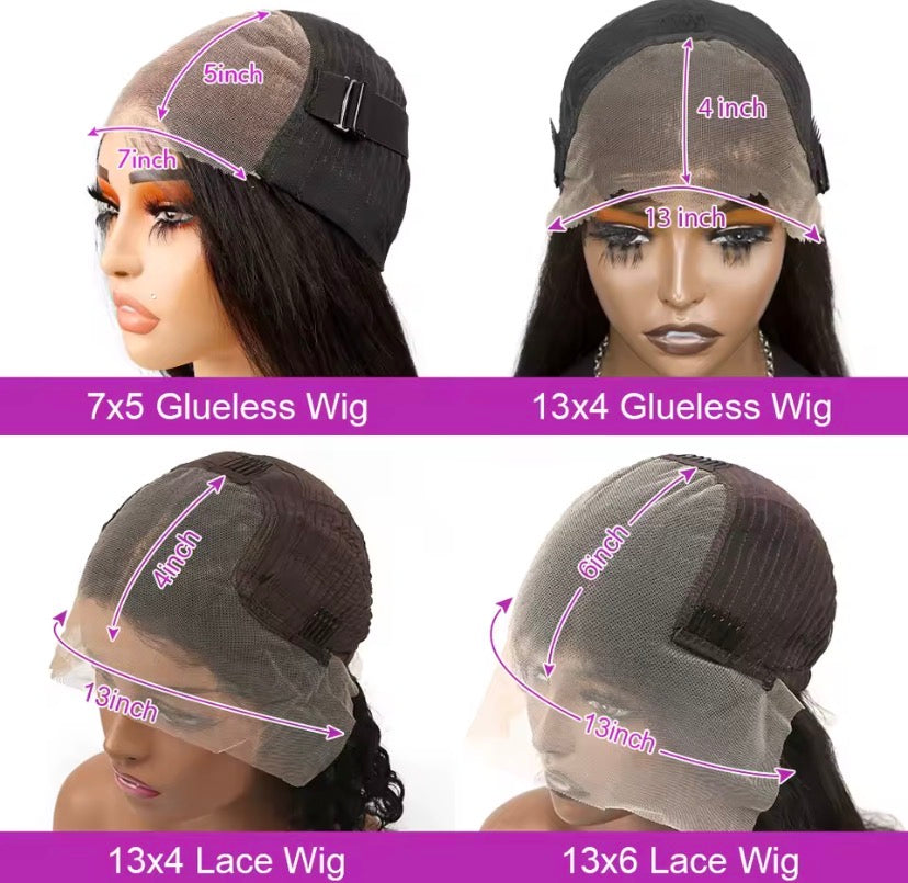 250% Density 13x4 13x6 HD Lace Front Human Hair Wigs For Women Brazilian Straight Short Bob Glueless Wigs 7x5 Lace Frontal Wigs