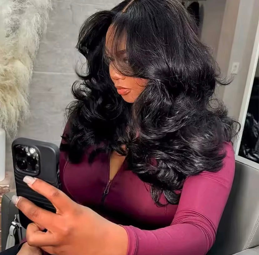 250% Glueless Wig Body Wave Human Hair Wigs Pre Cut 13x4 13x6 HD Lace Frontal Wigs Pre Plucked Curly Lace Front Human Hair Wigs